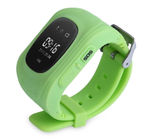 Sos van het Kindwifi van BT Wearable gsm smartwatch Q50 gps slimme horloge van drijversjonge geitjes voor anti-verloren