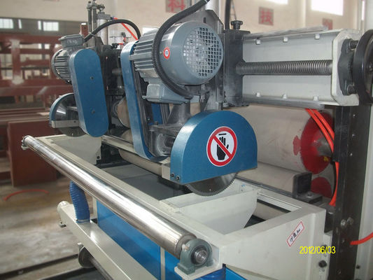 915mm 1220mm Muurcomité WPC van het Raadsmachine/Venster Profiel die Machine 55kw, 37 KW maken