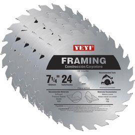 Heet verkopend 71/4“ TCT van x 24T DKO Cirkelzaagblad voor de markt DIY van de V.S. voor Scherp Hout