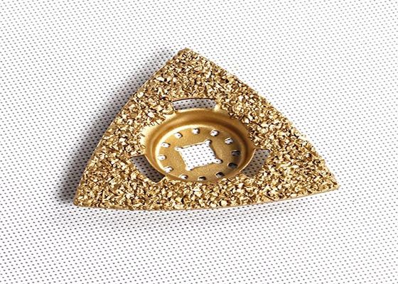 80mm van het de zaagblad van de Carbiderasp de driehoekige Toebehoren van het de Machtshulpmiddel voor zacht plastiek