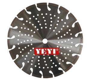 Dia 180mm 300mm 400mm Diamantbeton, Zandsteen, Bladen Gesegmenteerd Type van de Asfaltzaag
