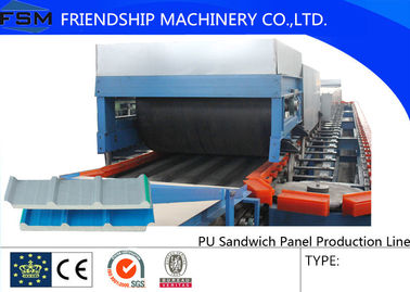 Onophoudelijk Automatische Pu-Sandwichcomité Productielijn Twee Tanks