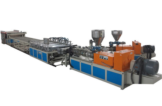 Dubbele van de de Machinewpc Deur van de Schroefextruder de Raadsextruder voor pvc-Comité 915mm/1220mm