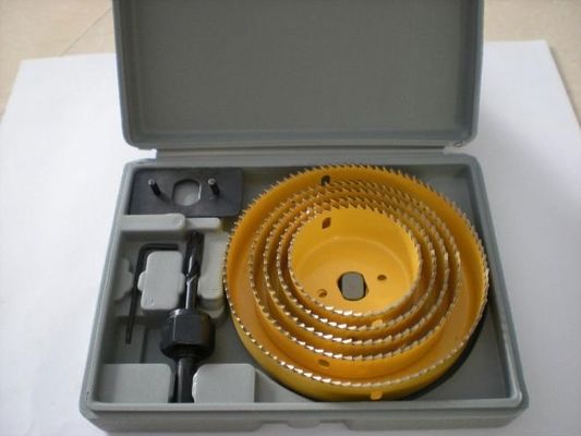 Het plastic Knipsel het Gat van de 3 duimboor zag 64mm 76mm, Koolstofstaal en verhardde Tanden