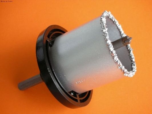 55mm de Zaag Scherpe Gaten van het Boorgat op Tegel/Ceramisch, de Uitrusting van de het Gatenzaag van het Wolframcarbide