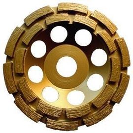 Gesinterd Gesoldeerd Dubbel de Kop Malend Wiel van de Rijdiamant voor Concrete 3“ 6“ 7“