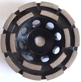Gesinterd Gesoldeerd Dubbel de Kop Malend Wiel van de Rijdiamant voor Concrete 3“ 6“ 7“