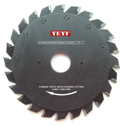 Industrieel 100mm 120mm 125mm TCT cirkelzaagblad voor gelamineerd knipsel